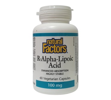 АЛФА ЛИПОЕВА К-НА R 100мг х 60капс Natural Factors